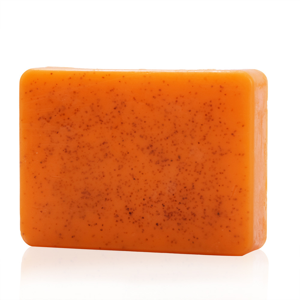 Granular jabón de ácido cúcico de cúrcuma, jabón de esfregación, comercio exterior transfronterizo, Europa y América, TK, jabón de Amazon en inglés en stock