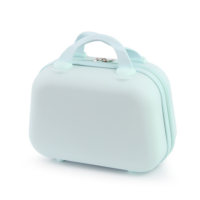 Bolsa de cosméticos de viaje portátil bolso de la caja de la carretilla de las mujeres puede cubrir el equipaje de la carretilla del bolso de las mujeres caso cosmético portátil