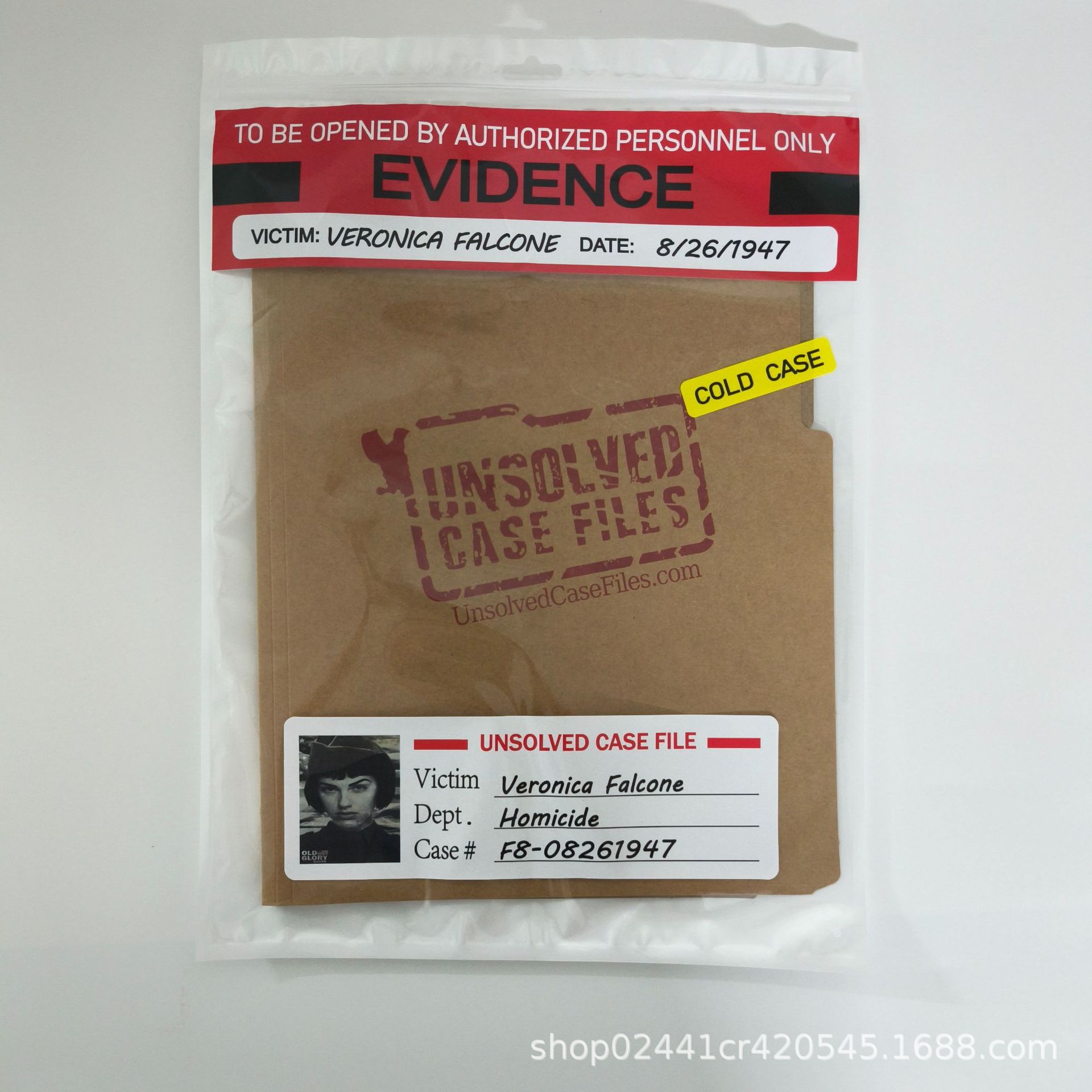 Unsolved Case Files Falcone Veronica-Cold Case Murder Mystery Game 3