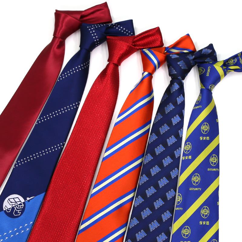 Customized Factory Wholesale New Professional Tie Men's Business Formal Polyester Hand Tie Shirt Suit Tie