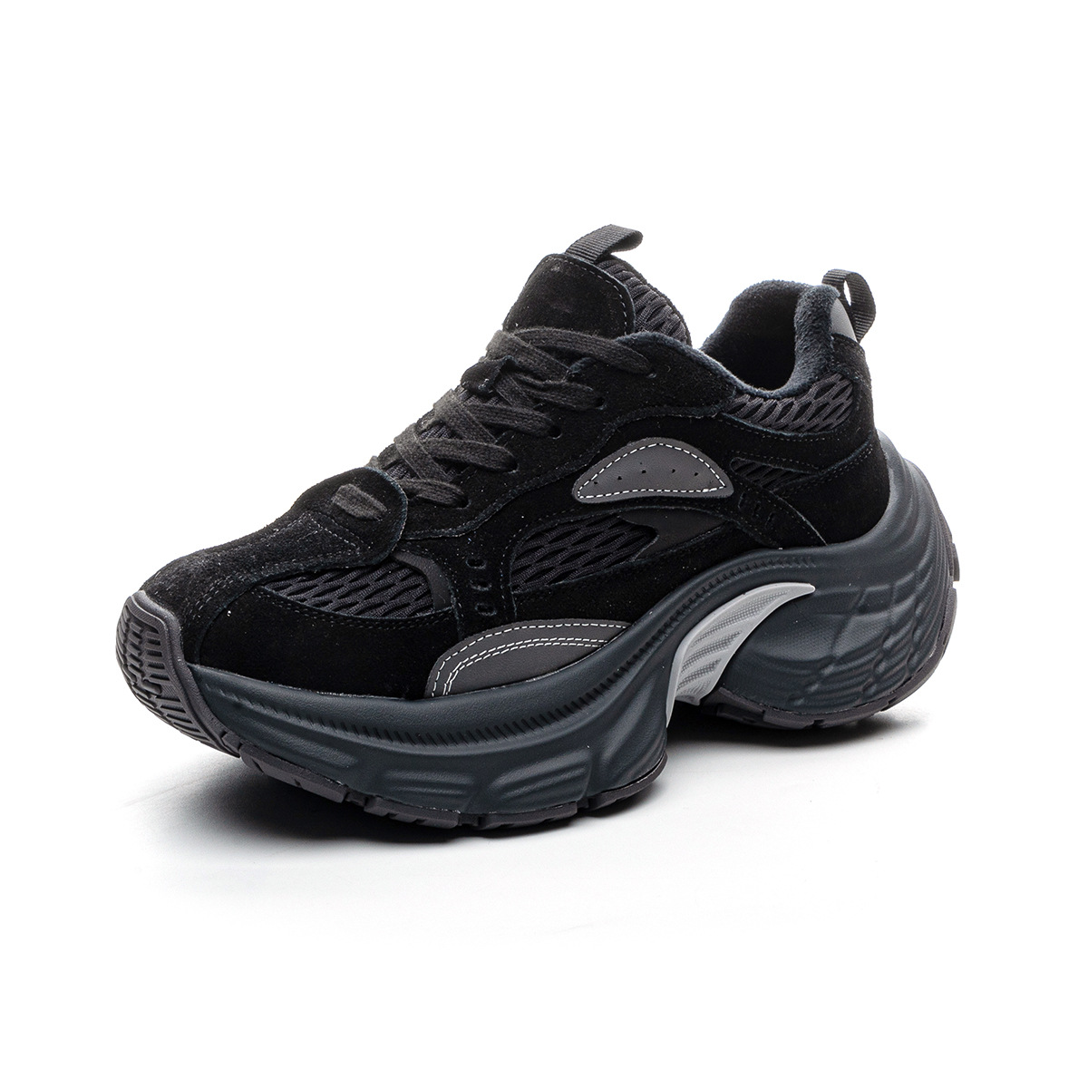 차콜 그레이 벨벳 안감