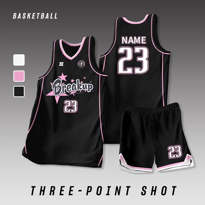 Uniforme de baloncesto de alta gama personalizado para hombres de verano transpirable juego de equipo corporativo camiseta corporativa personalizada estilo americano image 4