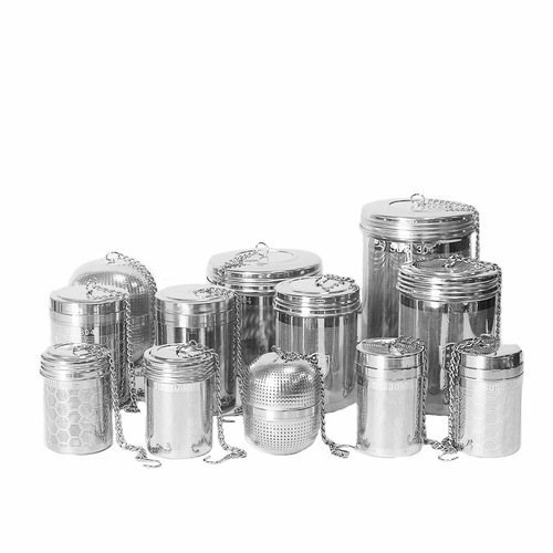 Thermal cup filter 304 stainless steel teacup teapot filter screen seasoning ball seasoning basket tea infuser