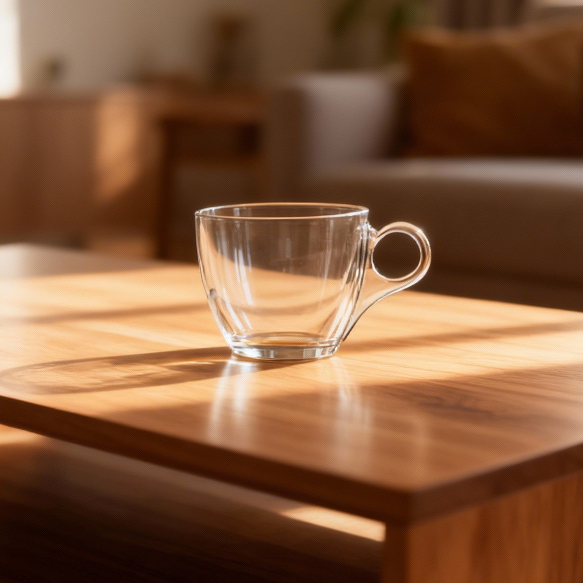 Taza de café de vidrio europeo con mango, taza de café espresso italiana, plato, taza de leche transparente, taza de té al por mayor