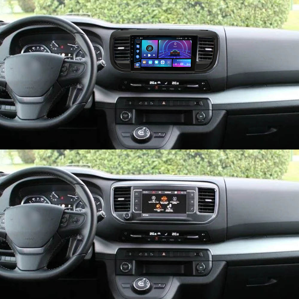 Aplicable a 16 - 21 Citroën Android navegación en coche todo-en - uno FangYitong cuatro núcleos / ocho núcleos pantalla de control central