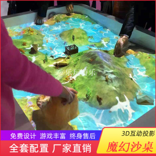 Children's Playground Equipment Indoor 3D Projection Sand Pool Game Software Interactive Sand Table Scenic Spot Entertainment Facility Project