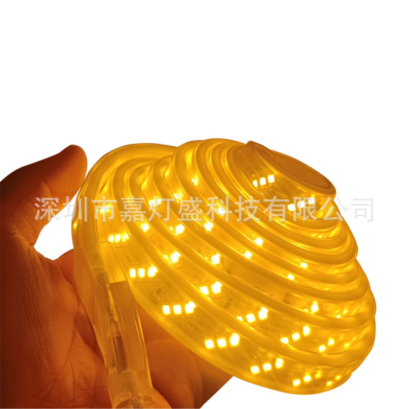 220V LED 높은 전압 빛 밝은 야외 방수 2835 더블 행 세 줄 빛 홈 엔지니어링 조명 거실
