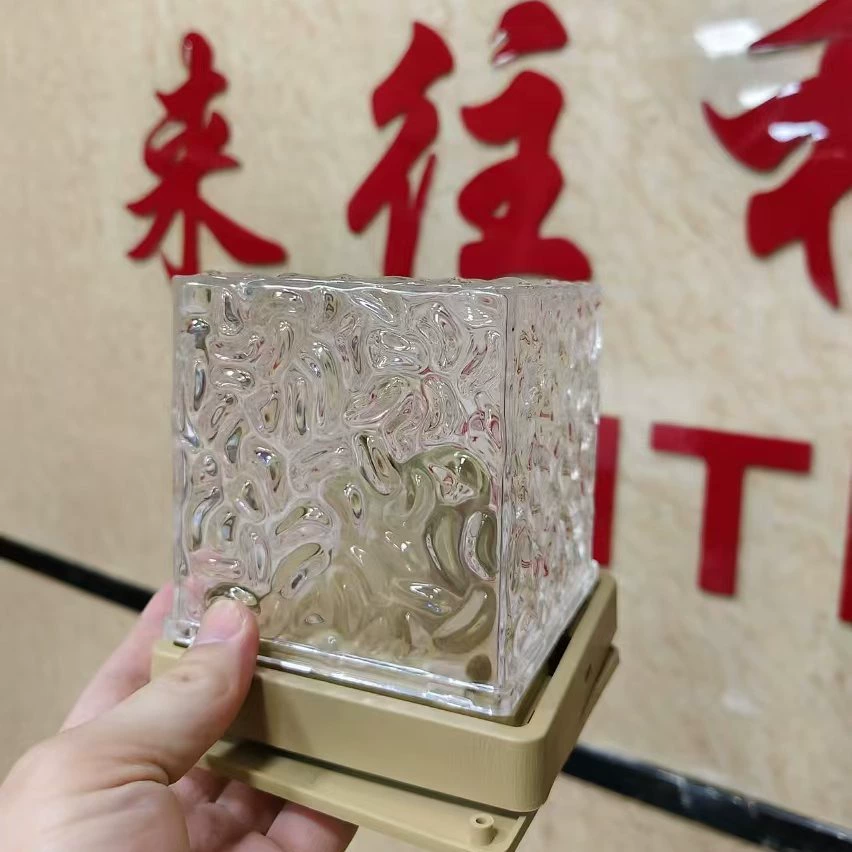 Комплект для изготовления светильника: прямые поставки с завода, патентованный в Великобритании и ЕС, акриловый корпус с эффектом водной ряби, аксессуары для ночника, материал корпуса.