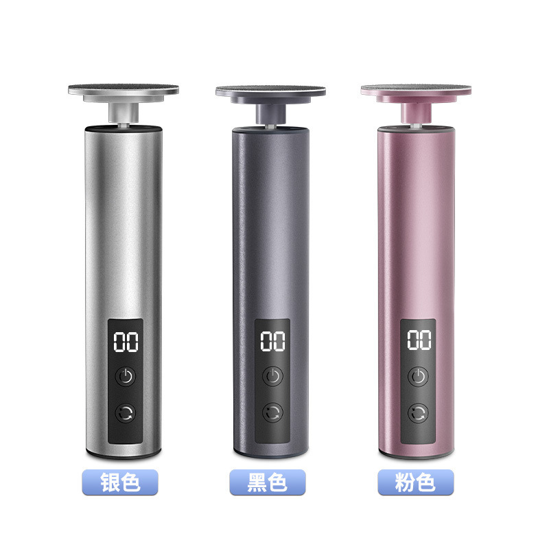 卸売電動フットグラインダー、ネイルグラインダー、全自動角質除去、古い角質、角質ケア、フットケア、ピンクのフットグラインダー|undefined