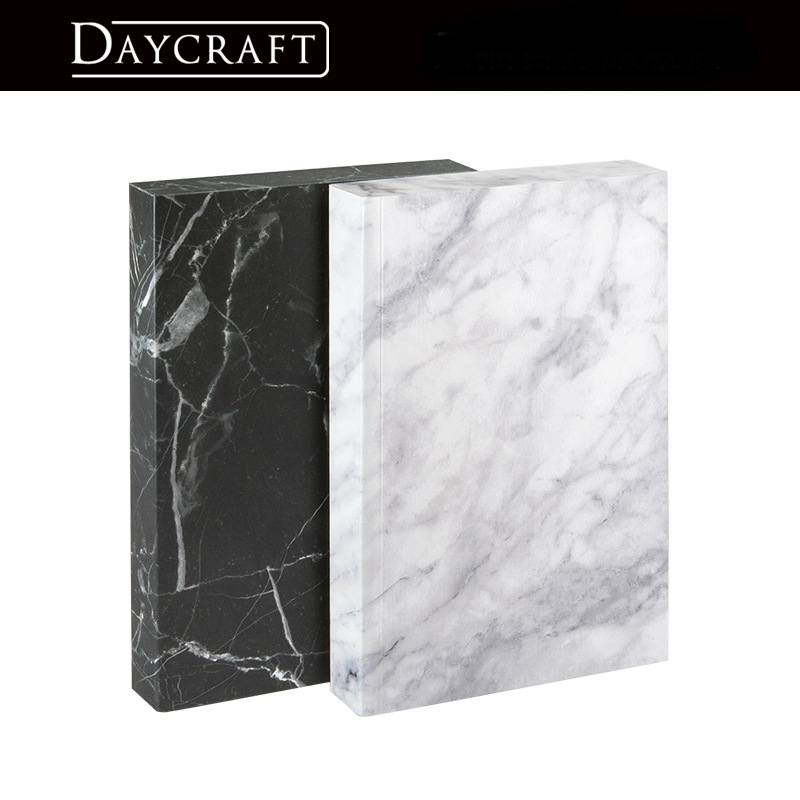 香港Daycraft德格夫个性创意仿大理石便携A6笔记本子文具礼物