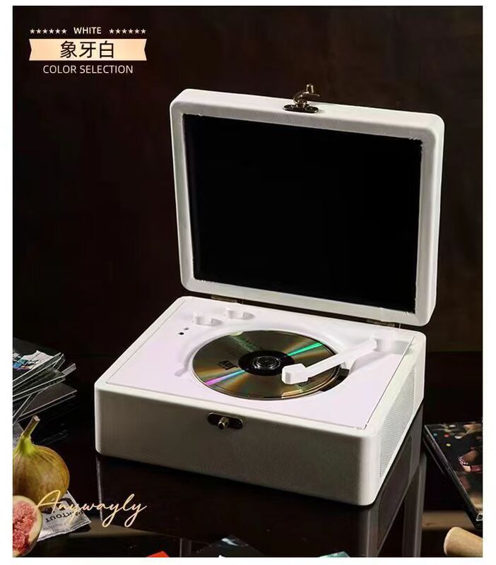 レトロ追星CDプレーヤーCD機音響bluetooth音響一体発熱級アルバムCD追星プレゼント|undefined