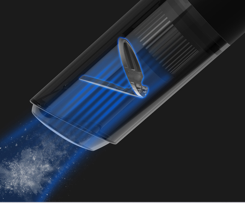 Car Vacuum Cleaner, High-Power Wireless Charging Car Vacuum Cleaner, Household Handheld Car Dry and Wet Vacuum Cleaner