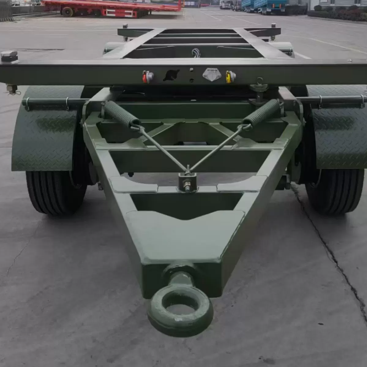 多力  牵引杆拖车  全挂车  列车. 耦合器