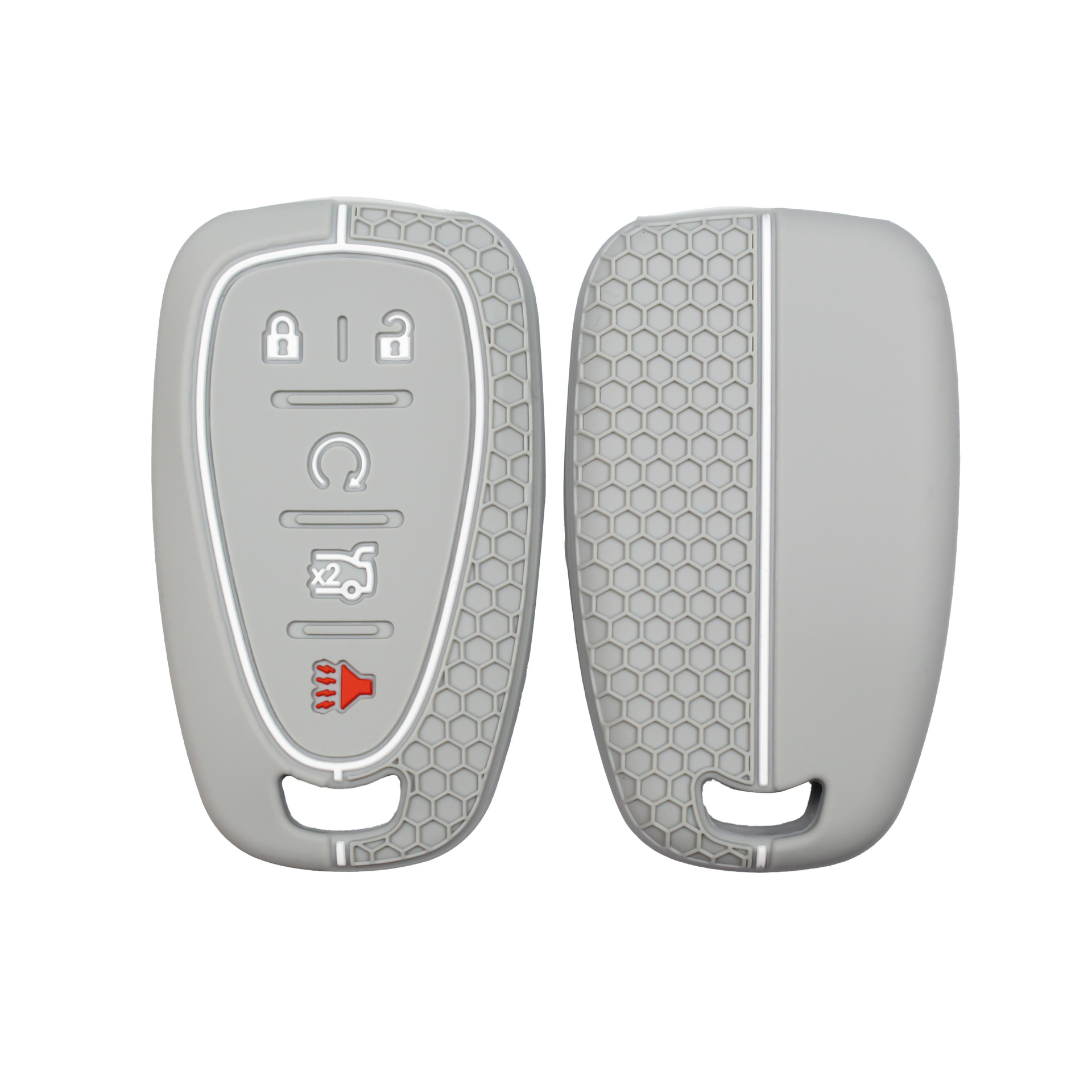 Suitable for Chevrolet New Cruze Malibu XL Cruze Explorer Smart 5-Key Silicone Car Key Bag Cover
