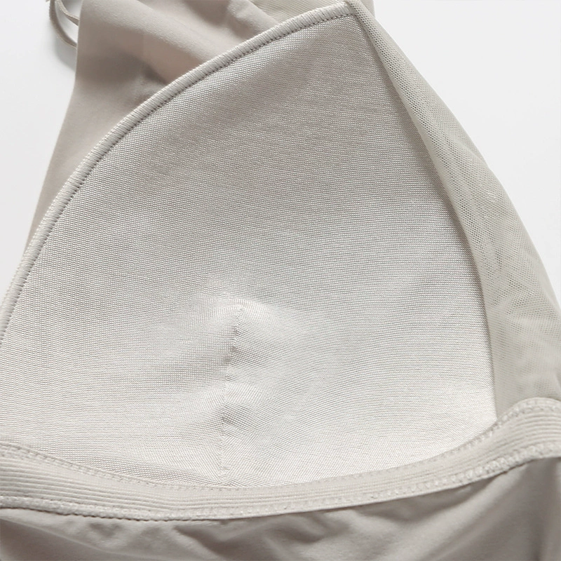 悦晓 Minimalistic bra, supporting silk protection buckle, beautiful back