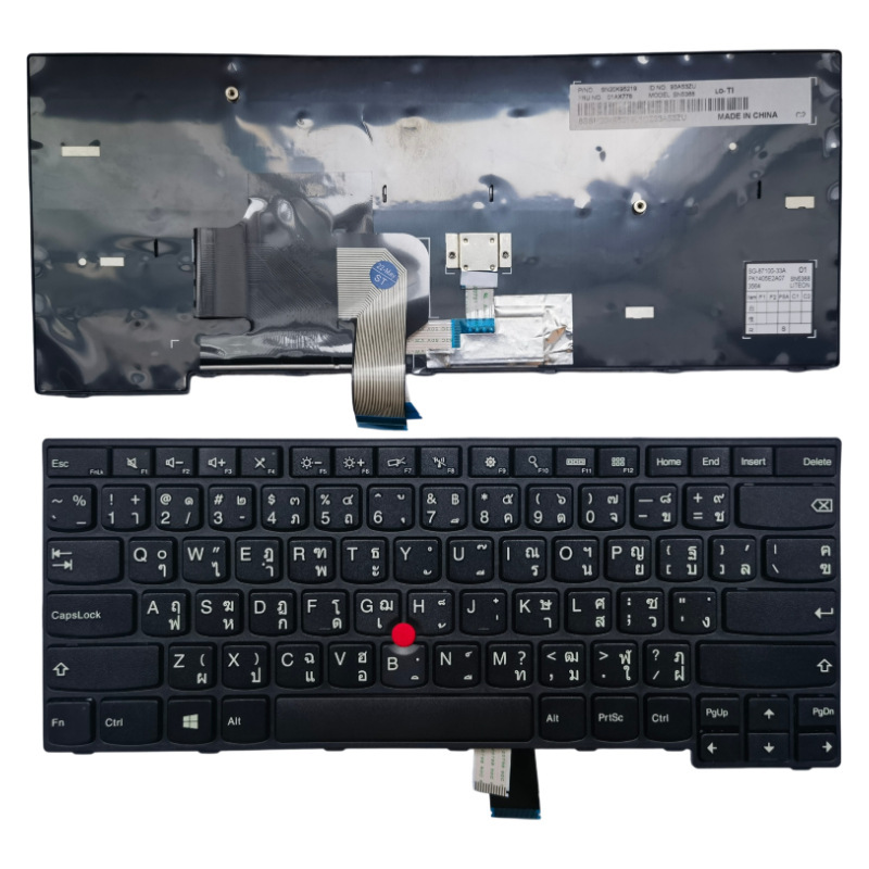 US/UK/TI/FR compatible ThinkPad Lenovo E450 E455 E450C W450 E460 E465 keyboard