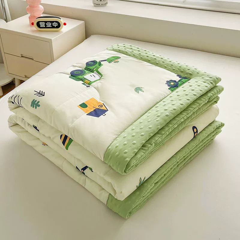 Summer children's cool duvet for elementary school students, washable