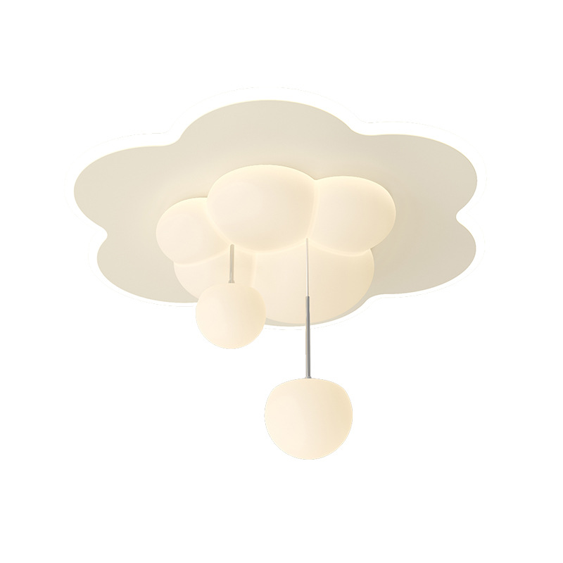 lámpara de techo del dormitorio moderna y simple viento crema luz de la habitación de niños niñas y niños nueva lámpara de techo de comedor 274L