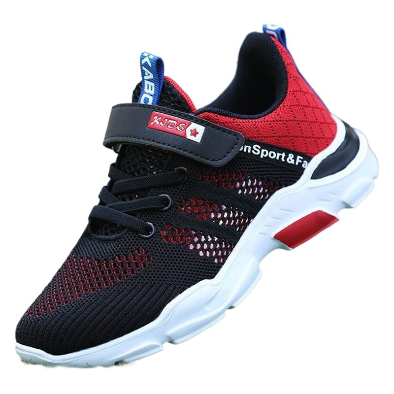 Zapatos infantiles para niños Zapatos deportivos para niños 2022 nuevo primavera y otoño Zapatos de malla transpirables para niños de edad media y media