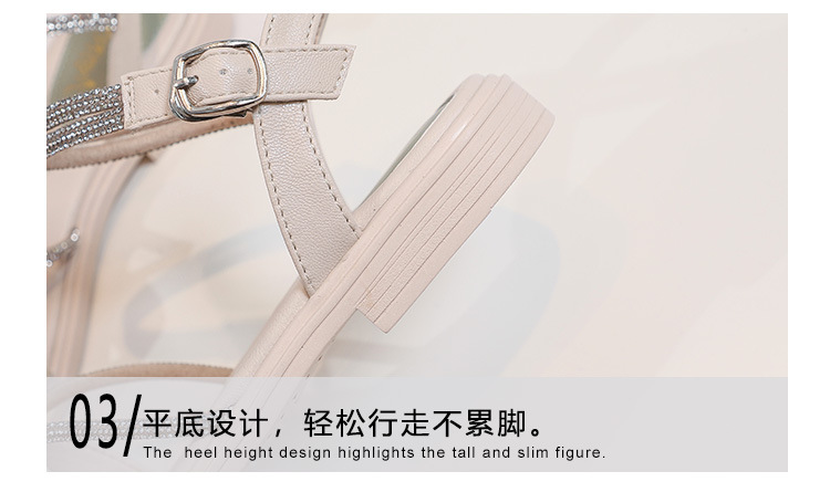 A9060 650K GIÀY DÉP SANDAL NỮ HUITDOE GẮN ĐÁ ĐẾ MỀM MÙA HÈ QUAI HẬU GIÀY DÉP NỮ G02 SẢN PHẨM MỚI