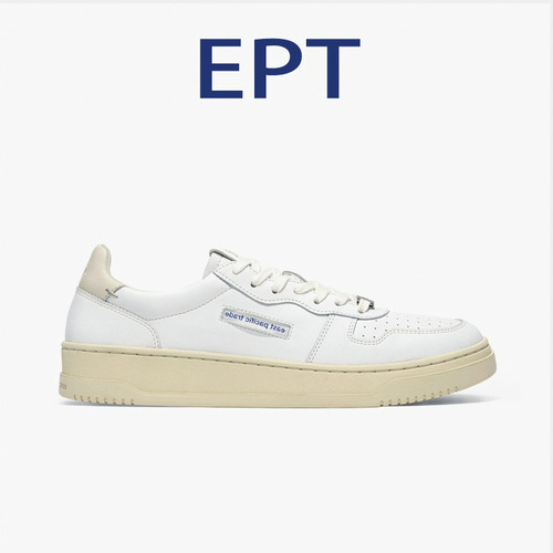 eastpacific white shoes for women  Korean casual shoes trendy brand ept sneakers retro lace thick-soled women's shoes