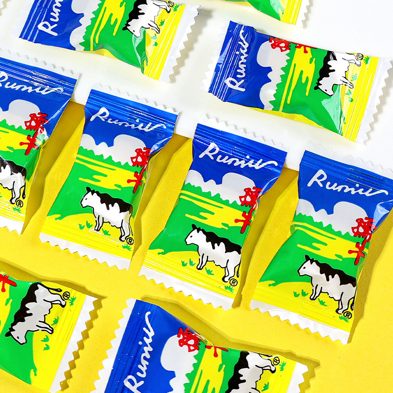 Runiu フレッシュミルクキャンディー 500 グラムバルクミルクグミウェディングキャンディー卸売子供時代のノスタルジックなキャンディー食欲を満たすスナック|undefined