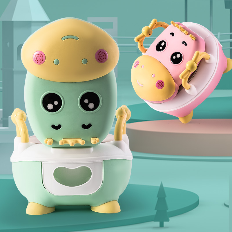 Children's Products Cartoon Children's Toilet Children's Toilet Baby's Toilet for Boys and Girls Bedpan Urinary Pot