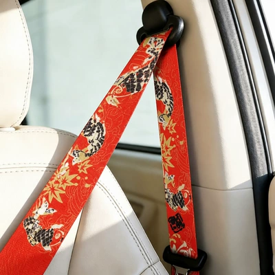 with logos, high-quality nylon seat | Car seat belt