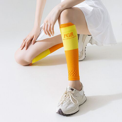 On behalf of women's calf sports pressure basketball leg protection protective cover professional running knee pads compression long tube