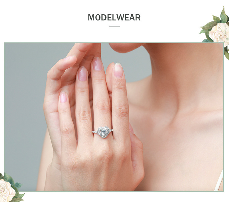 Rings Classification 925 Sterling Silver Rings Elegant