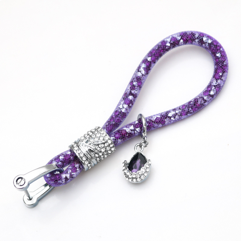 Hojas de bambú moradas