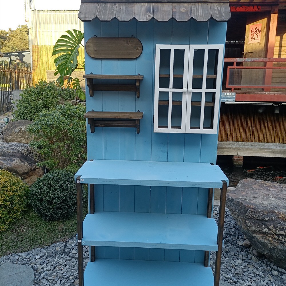 작업대 작은 파란색