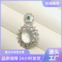 镀银荧光镶嵌时尚吊坠