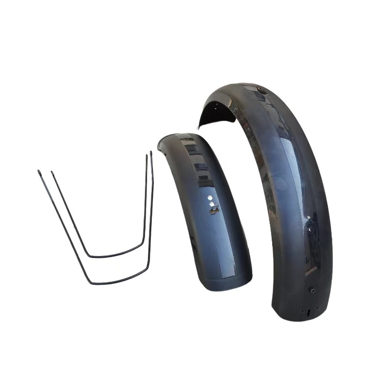 20寸26寸挡泥板电动自行车宽胎泥瓦加宽硬壳泥除骑行配件沙滩车