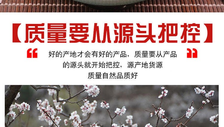 Apricot Flower Tea (Prunus armeniaca) — Dried Edible Flower Buds & Petals for Brewing key features