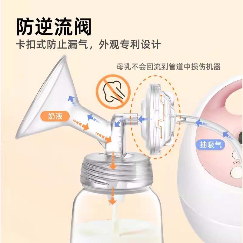 Ajuste para Belick/símil/NUEVA cubierta de cuerno de la bomba de mama escudo boca bilateral eléctrica bomba de mama Accesorios