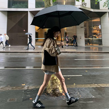 卡其色中长款风衣外套女秋季2025巨好看的大衣小个子韩系穿搭薄