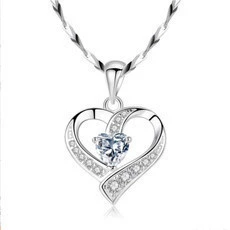 Аксессуары Hongyuan Love Подвеска Простой модный ожерелье в форме сердца