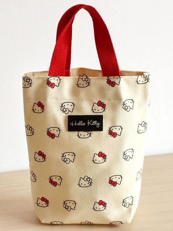 Hello kitty, Hello Kitty, handheld small bag, food bag