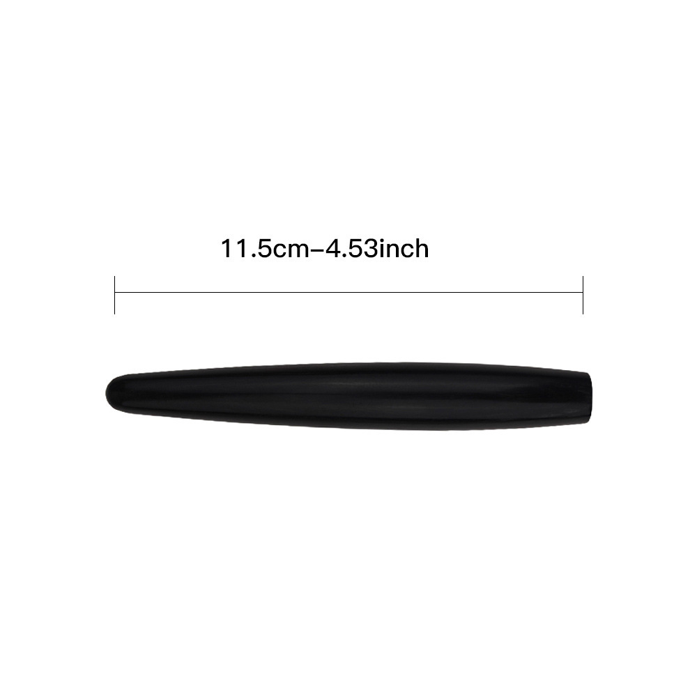 Herramienta de tejido transfronterizo Madera sintada negra ganchillo extraíble ergonómico crochet cambiable 9 juego