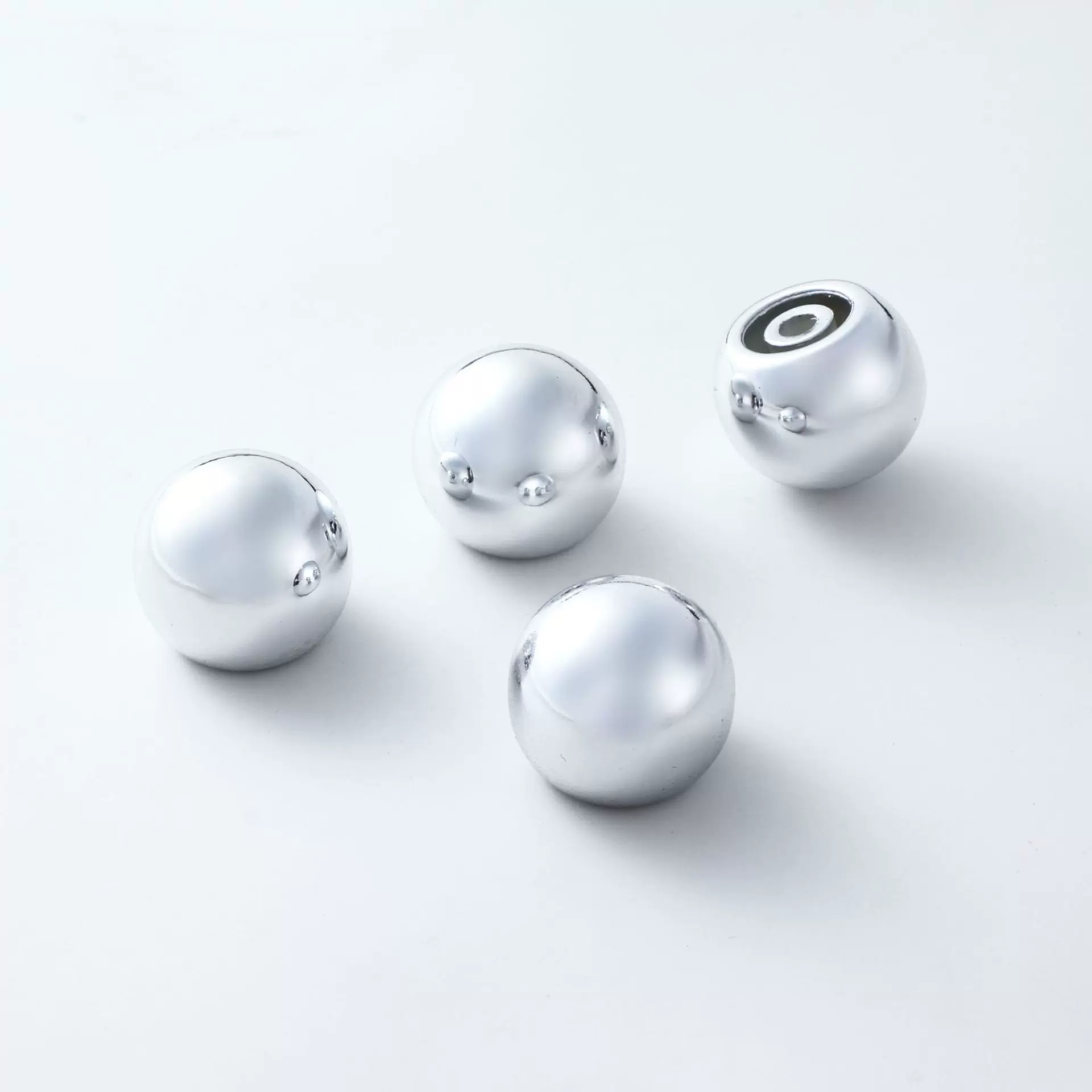 多规格18mm顶珠水果叉子配件diy配饰时尚散珠批发