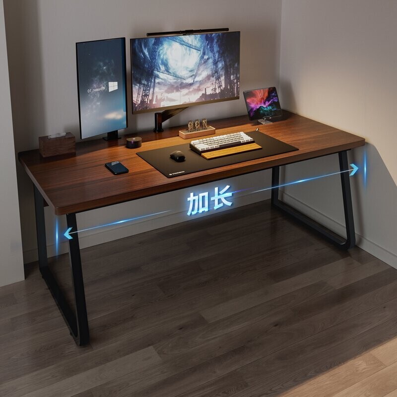 Computer Desk Desktop Double E-sports Table and Chair Combination Study Table Book Table Workbench Learning Home Desk
