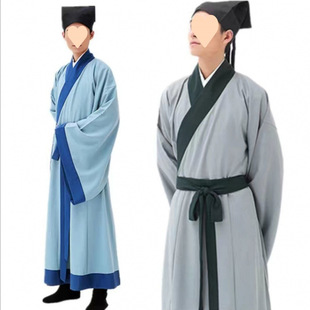 Ancient Costume Male Song Dynasty Gongzi Costume Scholar Scholar Costume Ancient Jiangnan Hanfu Film and Television Performance Costume Costume