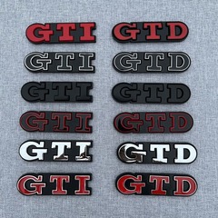 POLO ゴルフ マゴタン Sagitar GTI 車のロゴ、メタルグリルロゴ、テールロゴ、サイドロゴ、フェンダーロゴに適しています。