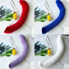 かわいい猫虹猫のしっぽコスプレシミュレーション獣のしっぽアクセサリーパフォーマンス小道具二次元猫のしっぽ工場