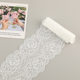 White Lace Stretch Nylon Lace Fashion Underwear Clothing Lace Accessories Factory in stock