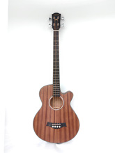 40寸41寸木吉他木貝司初學沙比利啞光吉他批發直銷吉他