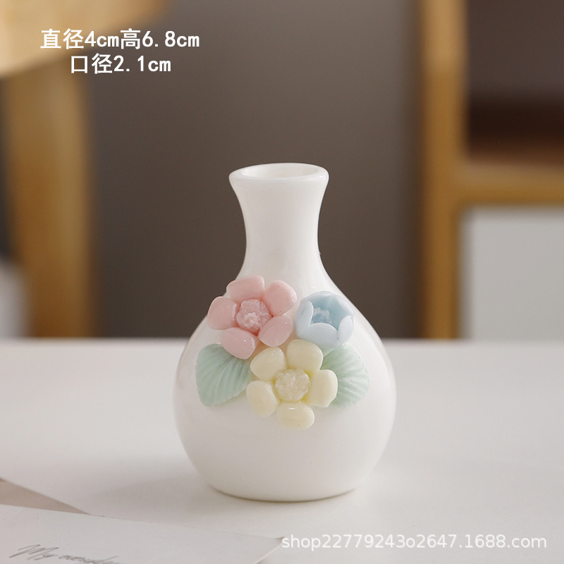 손으로 반죽 한 꽃병 (A1)