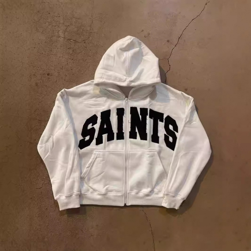 European and American Cross-Border Autumn and Winter New Men's and Women's Casual and Cool Street Letter Print Pattern Sweatshirt Suit