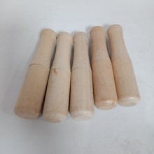 2元店榉木捣蒜槌 木质蒜棒捣蒜器厨房日用蒜棍地摊 两元百货批发
